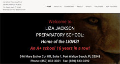 Desktop Screenshot of lizajackson.org